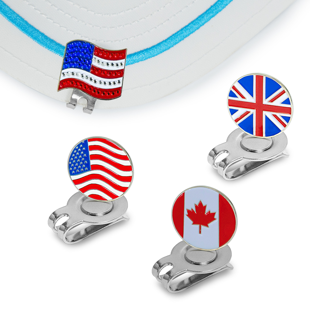 Women'S Accessories Canada - Caiton 4er-Set Golf-Hutclips mit magnetischen Ballmarkierern,