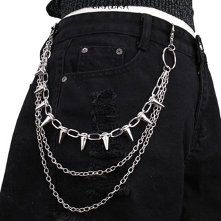 Women'S Jeans Accessories Chain - Unisex Hip-Hop Punk Rock Metall Taillenkette