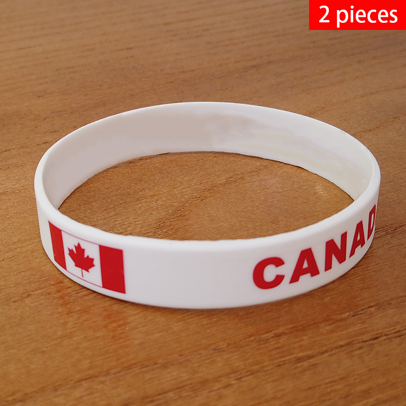 Women'S Accessories Canada - 2 stücke Kanada National flagge Armbänder