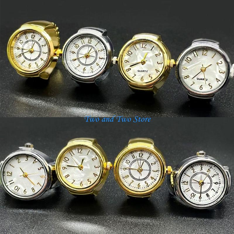 Women'S Accessories To Wear With Watch - HX6F Modische Ringuhr mit rundem Zifferblatt