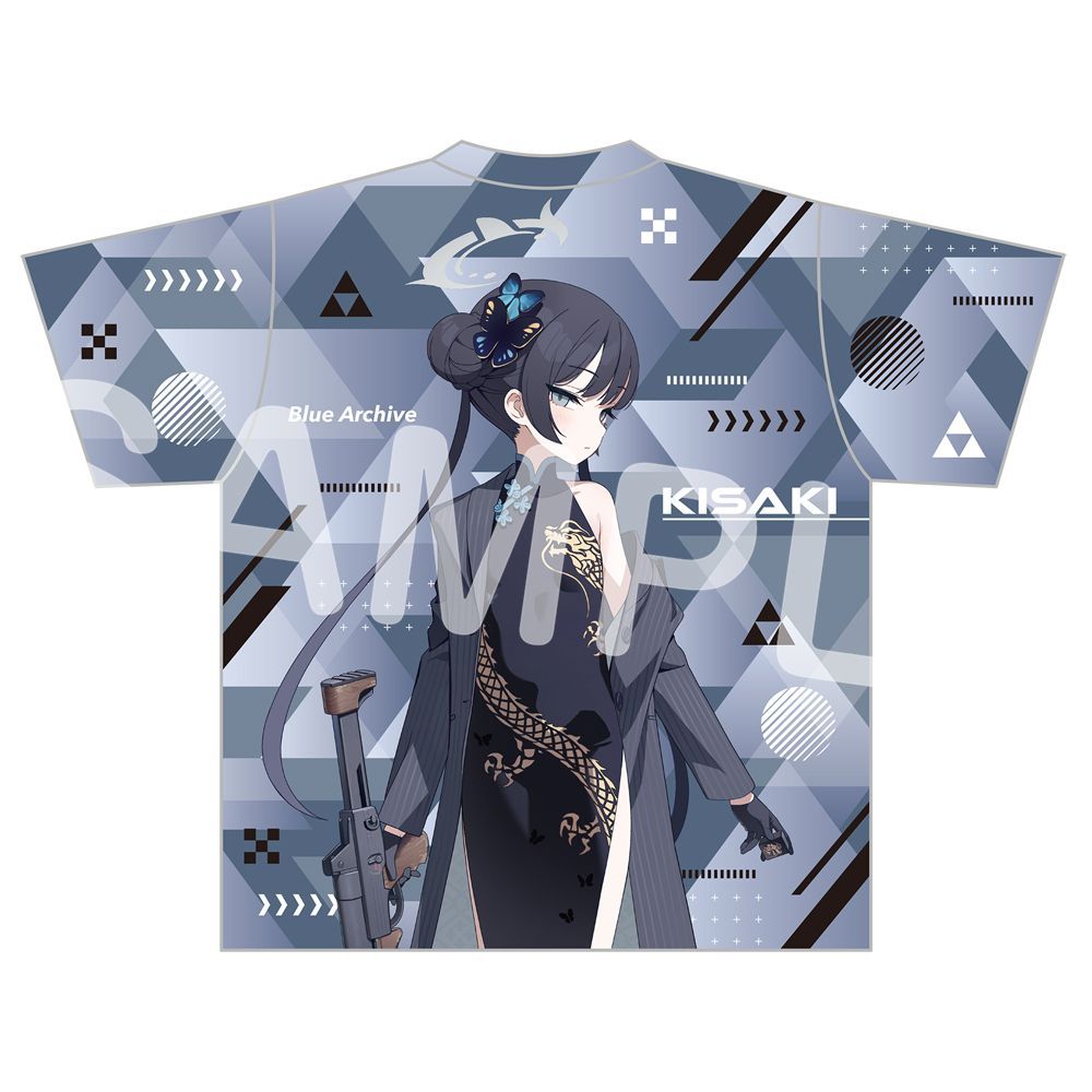 Women'S Anime Accessories - Blue Archive Ryūge Kisaki Grafik-T-Shirt mit