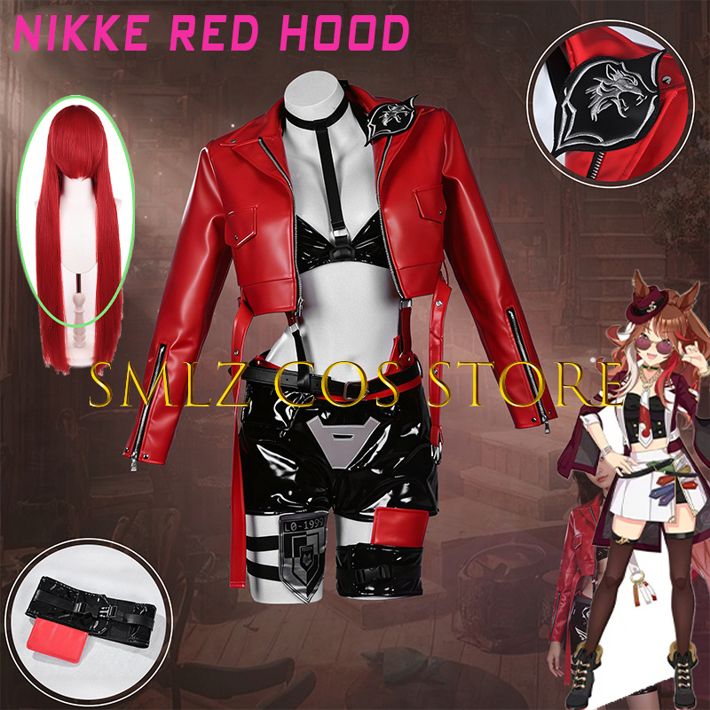 Women'S Anime Accessories - Nikke: Red Rapi Rotkäppchen Cosplay Kostüm