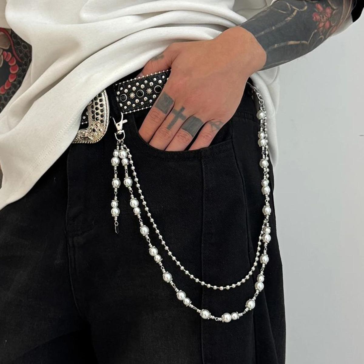 Women'S Jeans Accessories Chain - Ingemark 2025, modische, einzigartige Nachahmung von