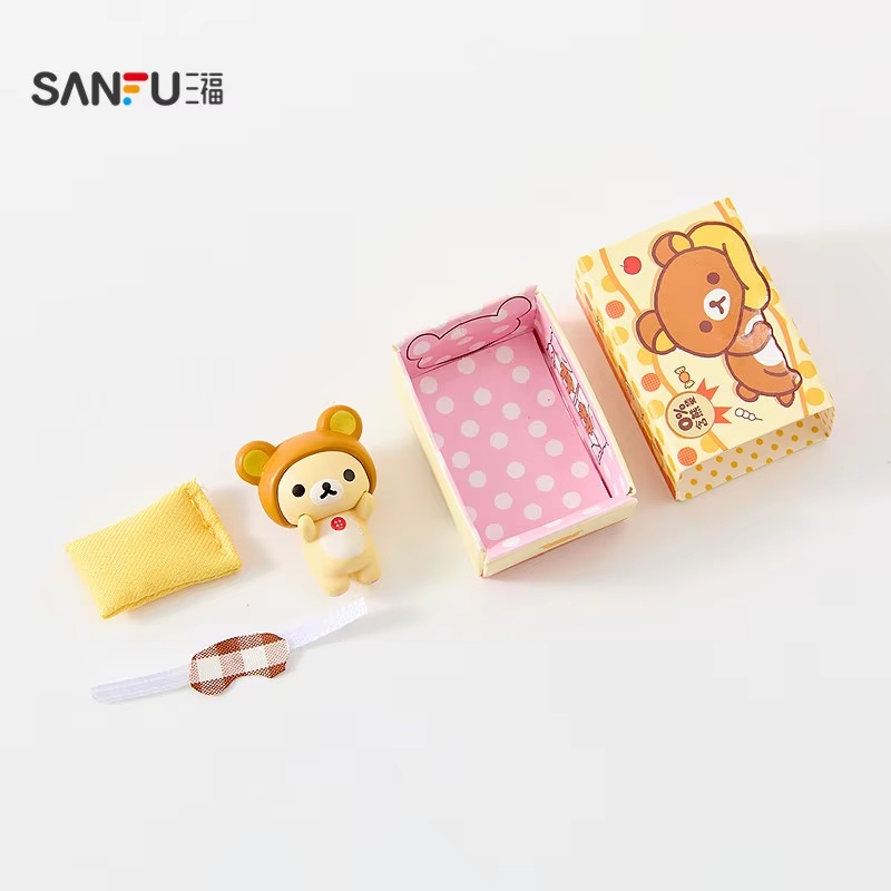 Women Accessories Gift Box - Sanfu Authentische Rilakkuma Süßigkeitenbox Mini Blind