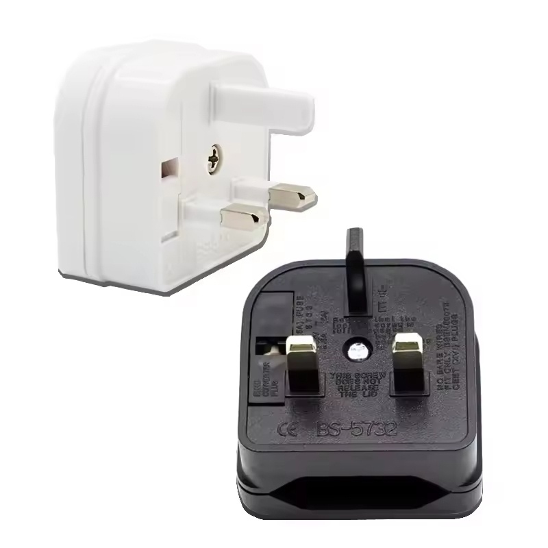Women Accessories In Uk - EU 2-Pin auf UK 3-Pin Steckeradapter