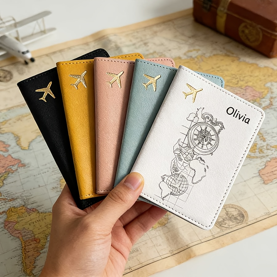 Women Accessories Business Name - Personalisierter Reisepasshalter mit individuellem Namens- und