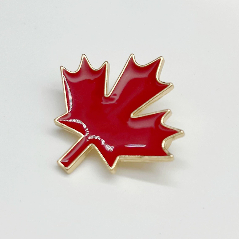 Women'S Accessories Canada - Emaillierte rote Ahorn-Broschen, Kanada-Nationalflagge, Emblem, Rucksack,