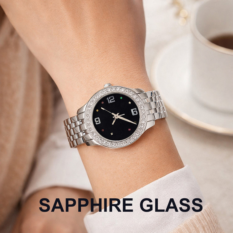 Women'S Accessories To Wear With Watch - Damenmode-Diamantuhr, wasserdicht, luxuriös, originell, exquisit, im