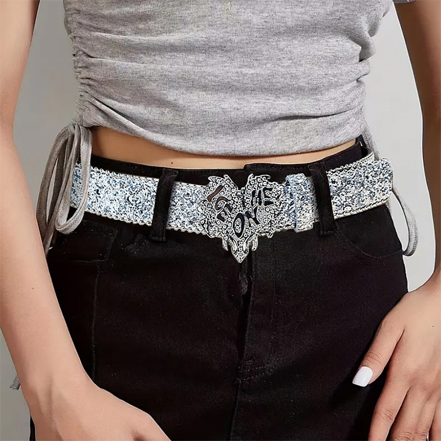 Vielseitiger Damen-Gürtel mit  – Women'S Jeans Accessories Chain Bewertung und Preis