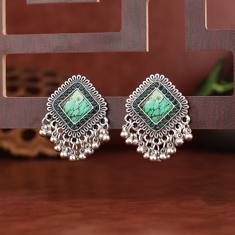 Vintage Ethnische Silber Farbe – Tassel Earrings Boho Bewertung und Preis