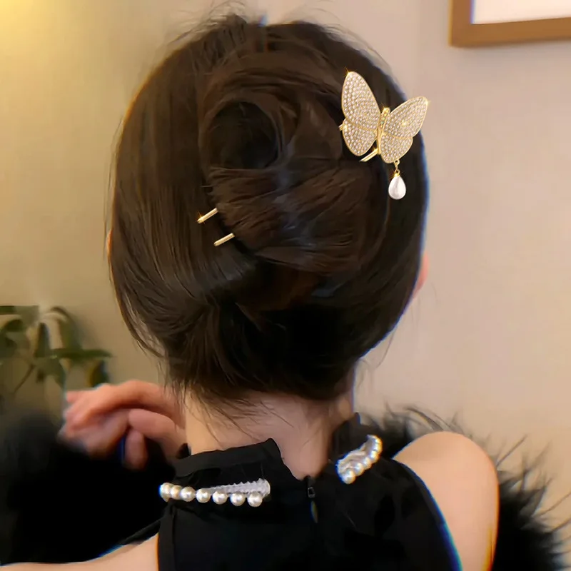 Antiker Stil, Perlen-Strass-Hi – Pearl Hair Pin Bewertung und Preis