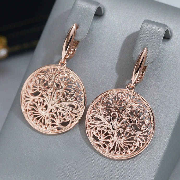 Wbmqda Hohle Metall Blume Lang – Women Accessories Dubai Bewertung und Preis