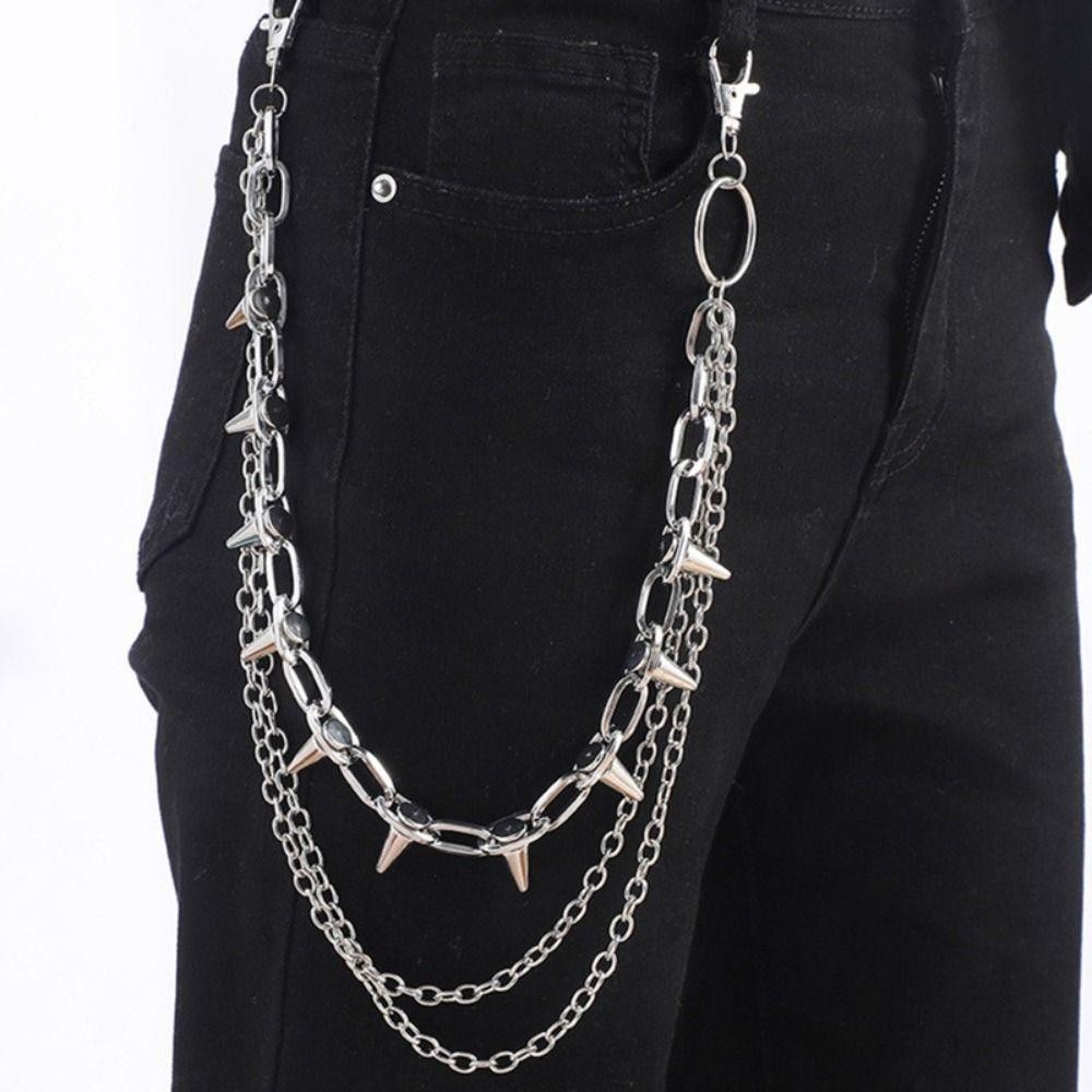 Unisex Hip-Hop Punk Rock Metal – Women'S Jeans Accessories Chain Bewertung und Preis