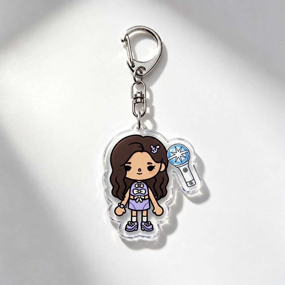 K-pop Katzenaugen-Schlüsselanh – Women Accessories Pack Bewertung und Preis