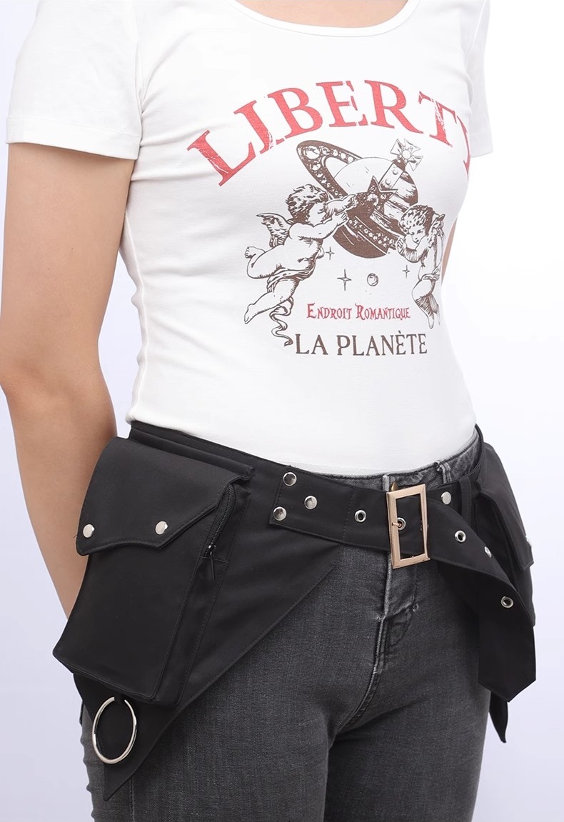 Damen Mittelalter Punk Hüfttas – Women Accessories Pack Bewertung und Preis