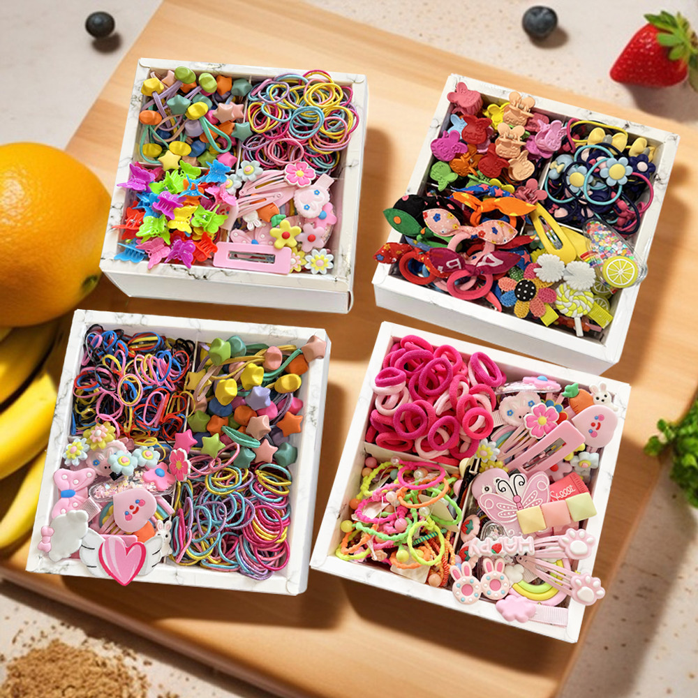 Niedliche Haarschmuck-Set für  – Women Accessories Gift Box Bewertung und Preis