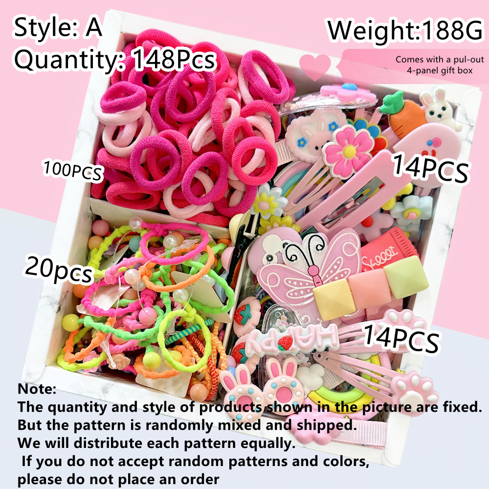 Niedliche Haarschmuck-Set für  – Women Accessories Gift Box Bewertung und Preis