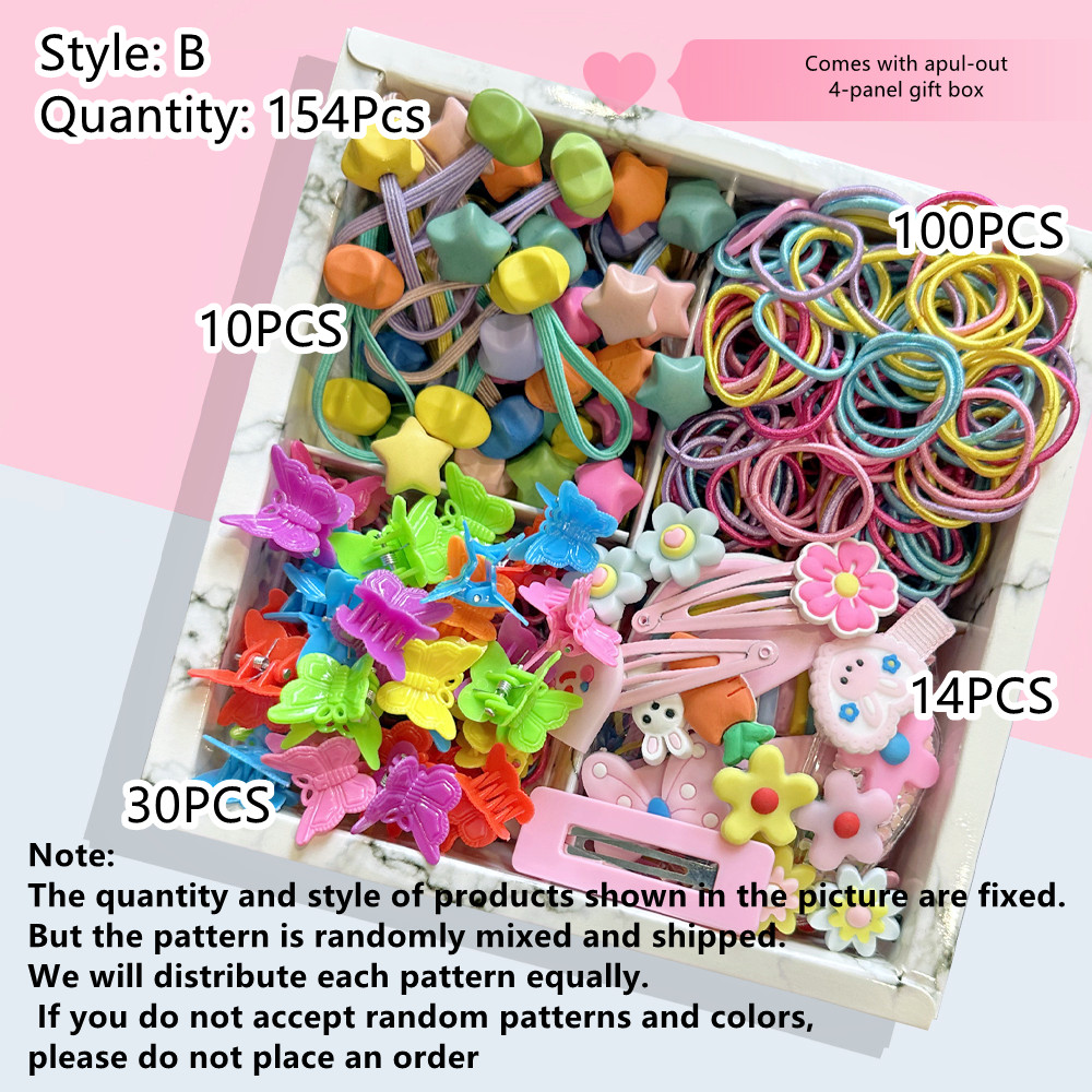 Niedliche Haarschmuck-Set für  – Women Accessories Gift Box Bewertung und Preis