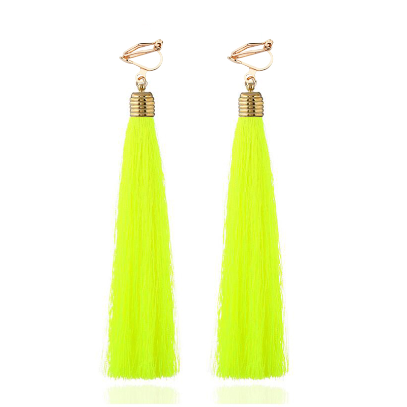 12 cm & 5,1 ''Lange Quaste Fib – Tassel Earrings Boho Bewertung und Preis