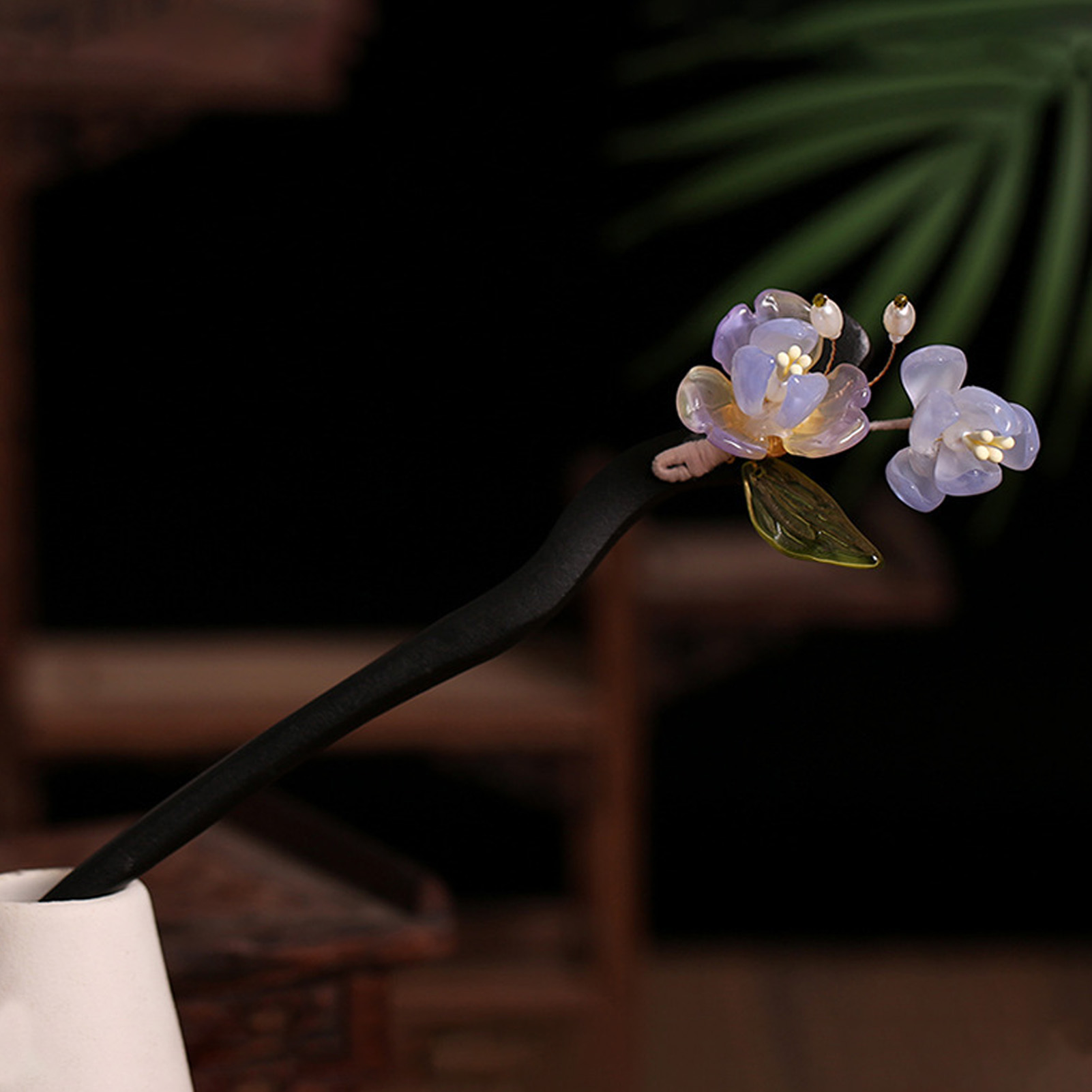 Chinesischer Stil Blumen-Quast – Pearl Hair Pin Bewertung und Preis