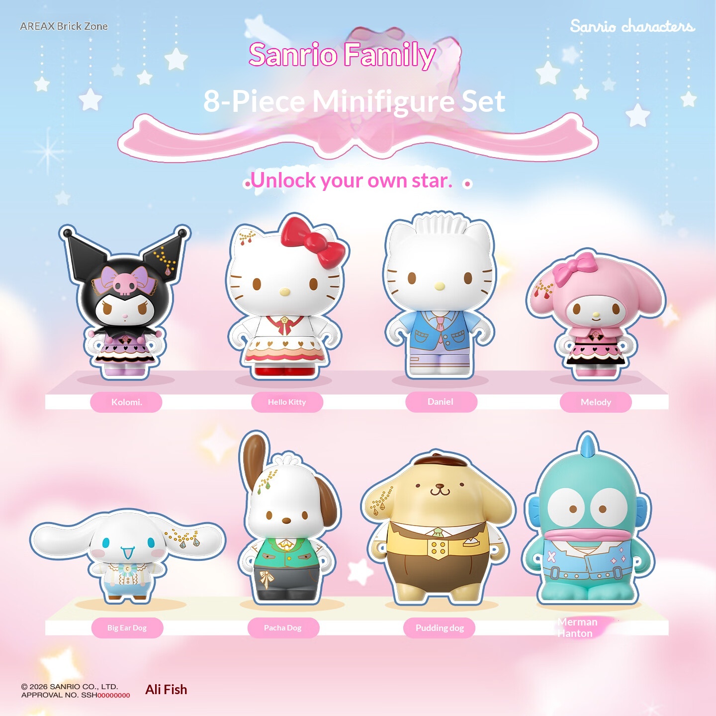 Areax Sanrio Charaktere Bauste – Women Accessories Gift Box Bewertung und Preis