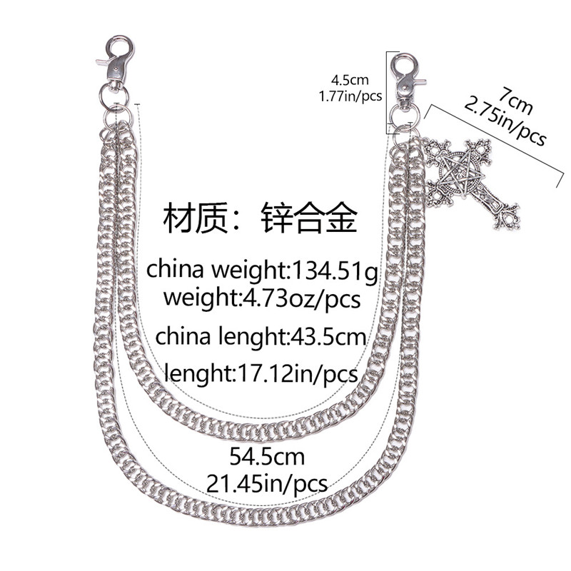 Mode Punk Metall Hosen Kette H – Women'S Jeans Accessories Chain Bewertung und Preis