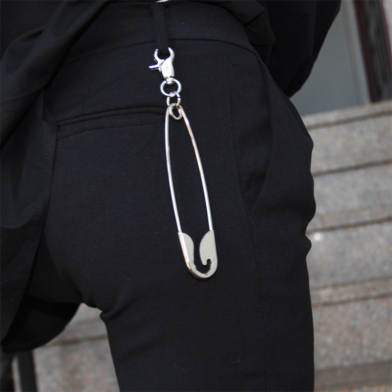 Punk Big Edelstahl Sicherheits – Women'S Jeans Accessories Chain Bewertung und Preis