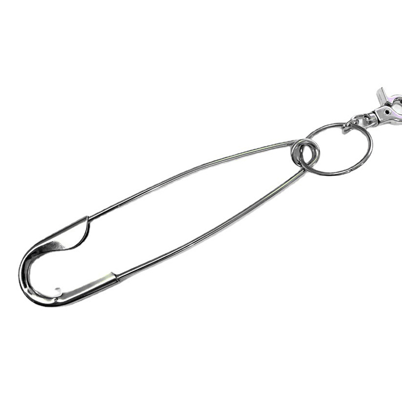 Punk Big Edelstahl Sicherheits – Women'S Jeans Accessories Chain Bewertung und Preis