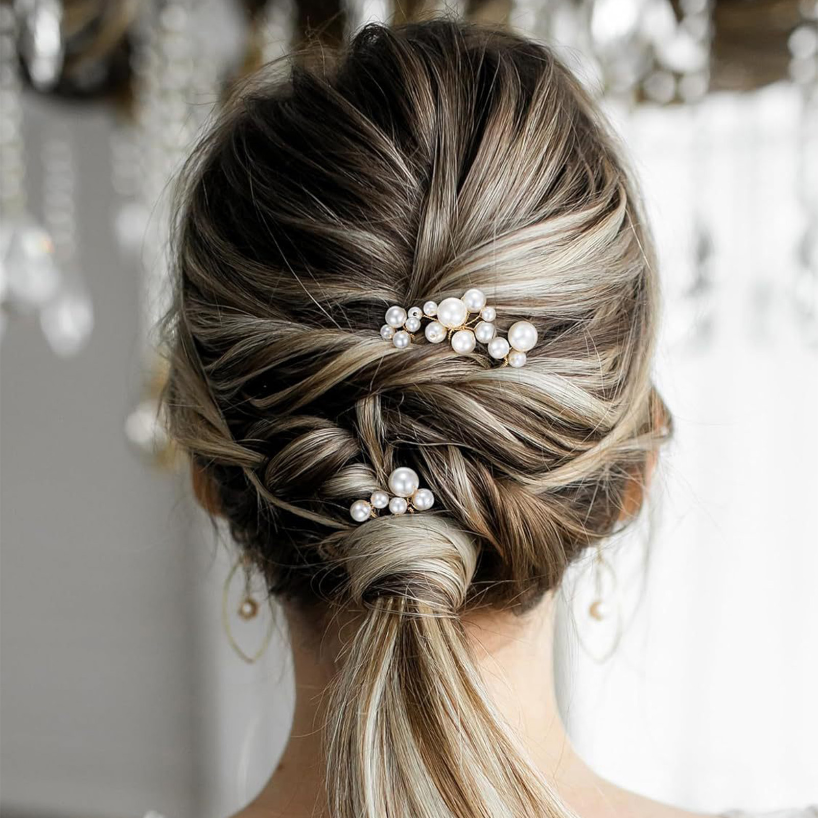 3-teiliges Braut-Haarschmuck-S – Pearl Hair Pin Bewertung und Preis