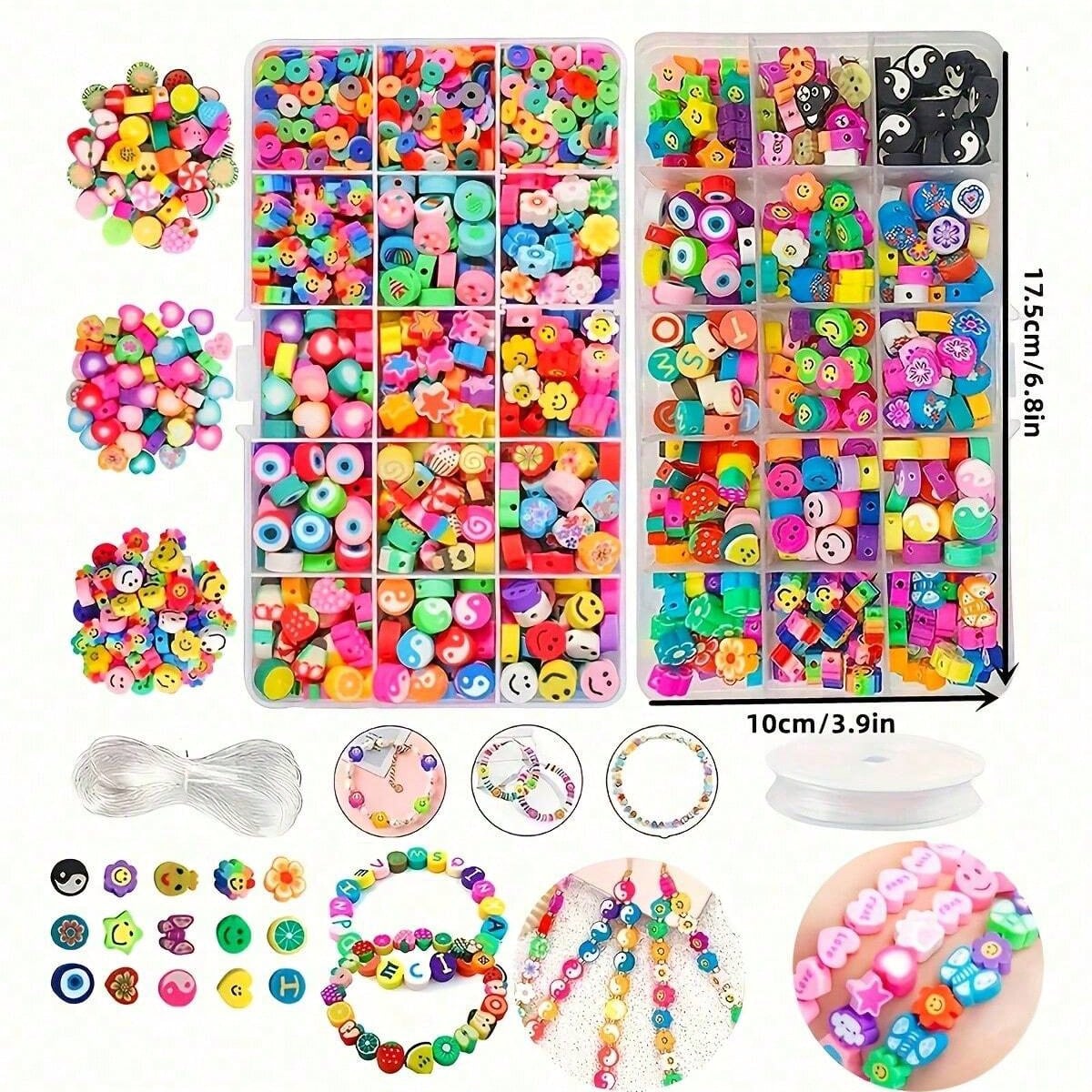 1450/1200/250 Stück Polymer Cl – Women Accessories Gift Box Bewertung und Preis