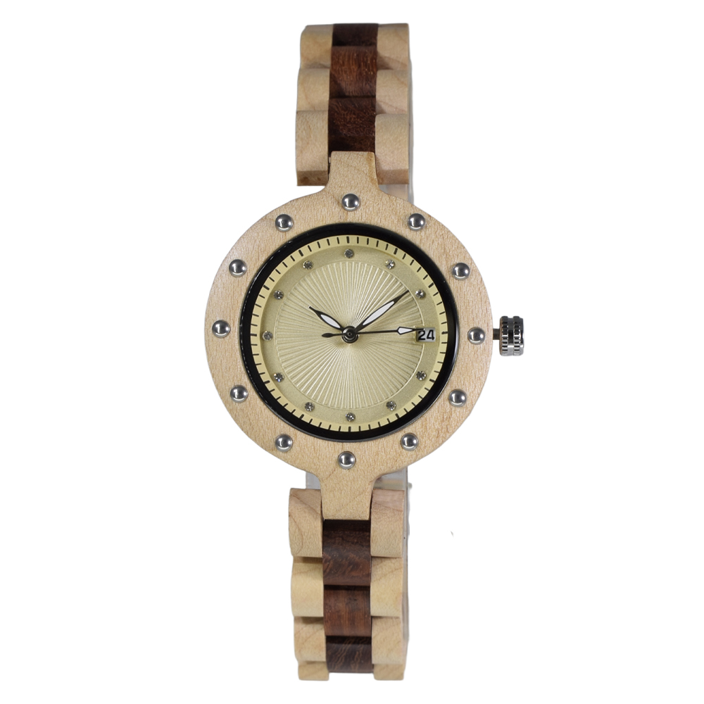 Vintage Holz-Quarzuhr für Dame – Women'S Accessories To Wear With Watch Bewertung und Preis