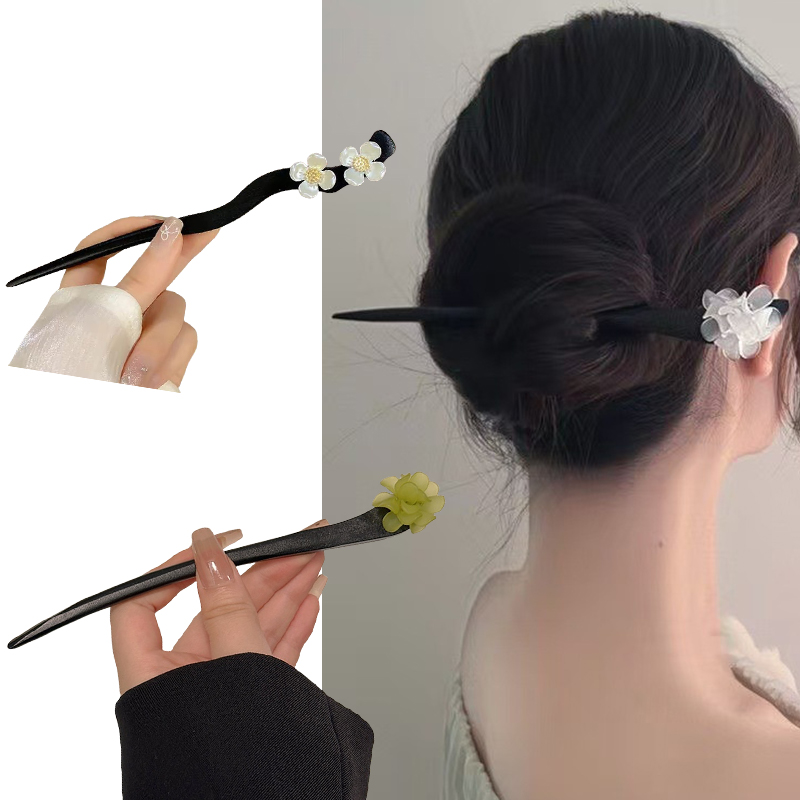 Vintage Chinesischen Stil Holz – Pearl Hair Pin Bewertung und Preis