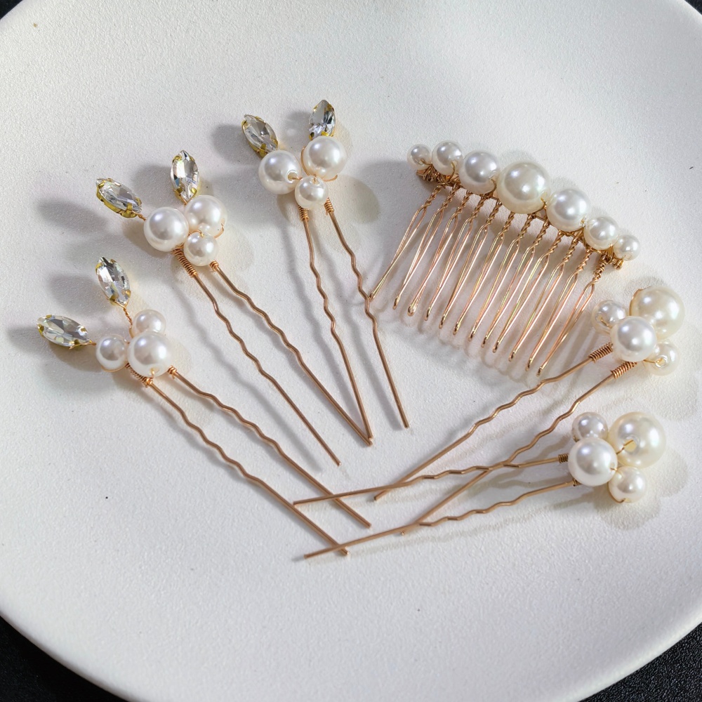 Perlen-Kristall-Haarnadeln, Ka – Women'S Wedding Accessories Bewertung und Preis