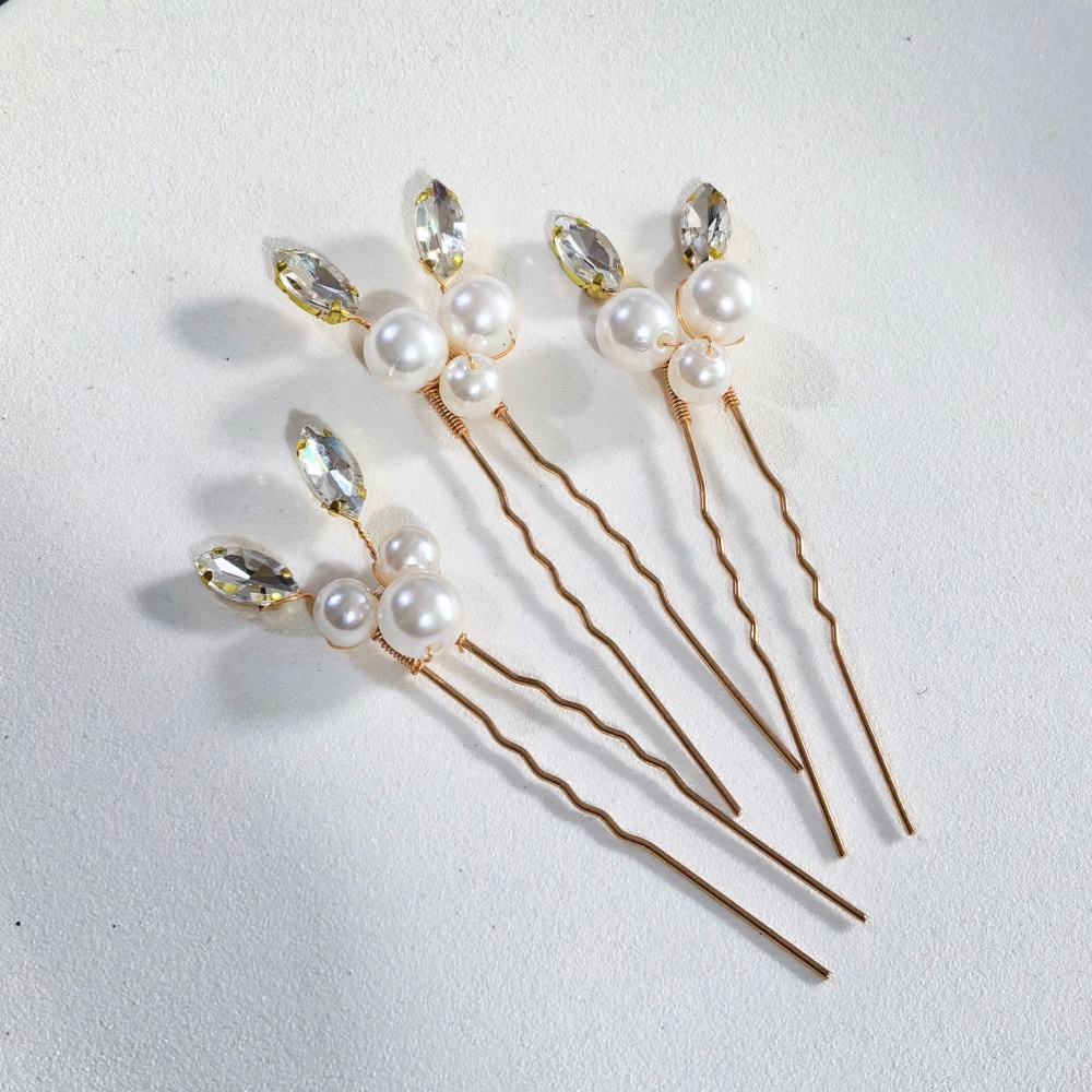 Perlen-Kristall-Haarnadeln, Ka – Women'S Wedding Accessories Bewertung und Preis