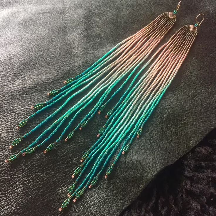 Reisperlenohrringe Farbverlauf – Tassel Earrings Boho Bewertung und Preis