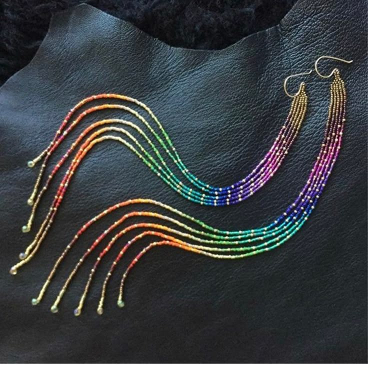 Reisperlenohrringe Farbverlauf – Tassel Earrings Boho Bewertung und Preis
