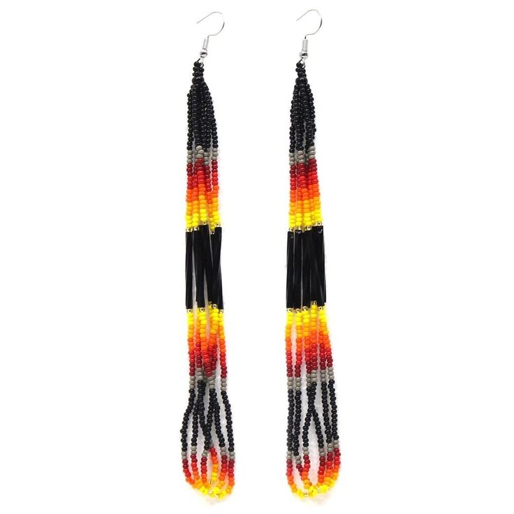 Reisperlenohrringe Farbverlauf – Tassel Earrings Boho Bewertung und Preis