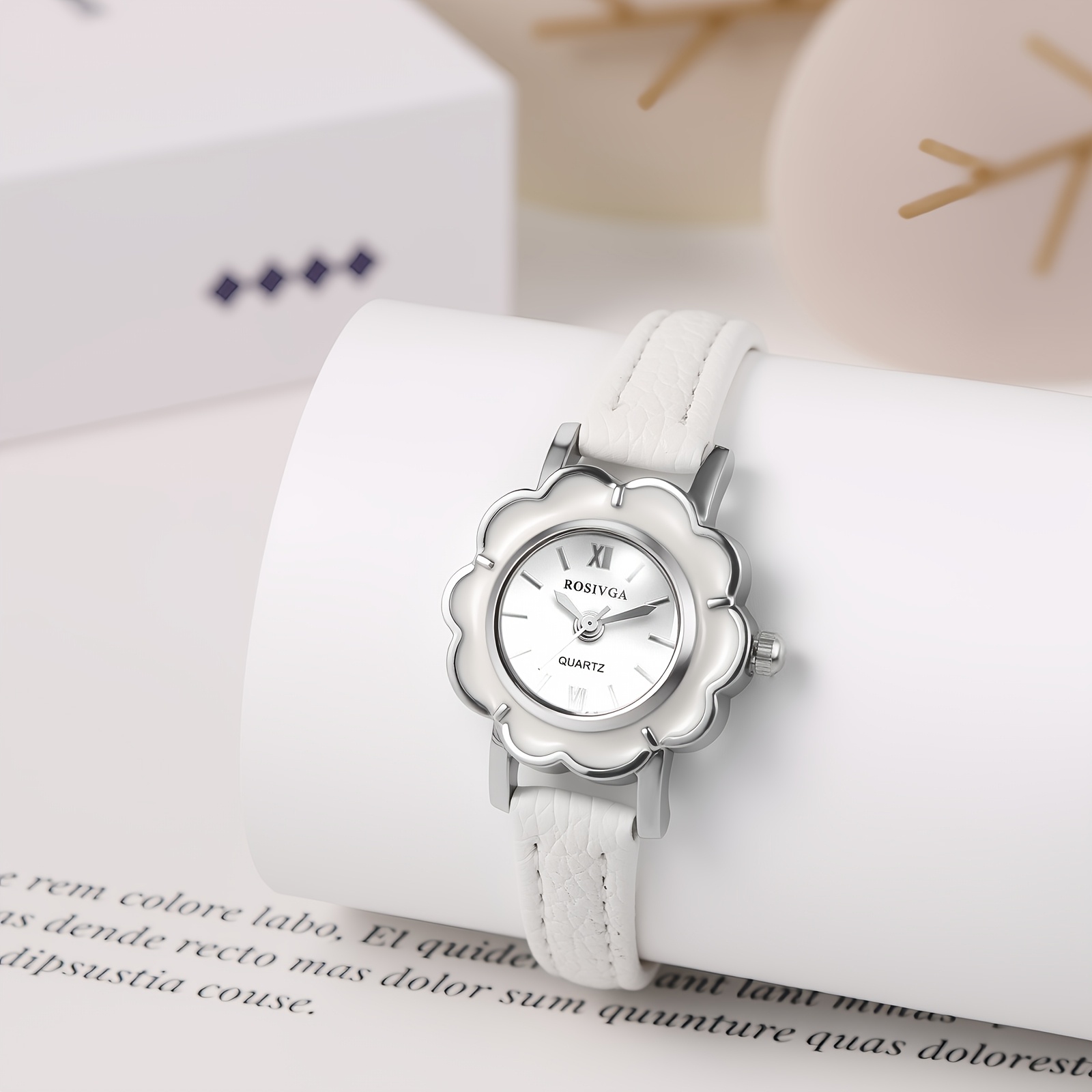 Damen-Quarz-Armbanduhr in Blum – Women'S Accessories To Wear With Watch Bewertung und Preis