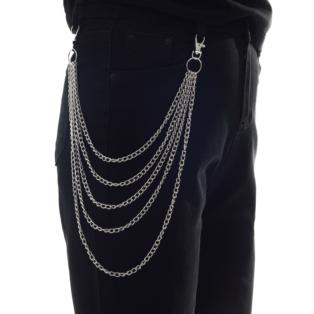 Punk Kette Auf Die Jeans Hosen – Women'S Jeans Accessories Chain Bewertung und Preis