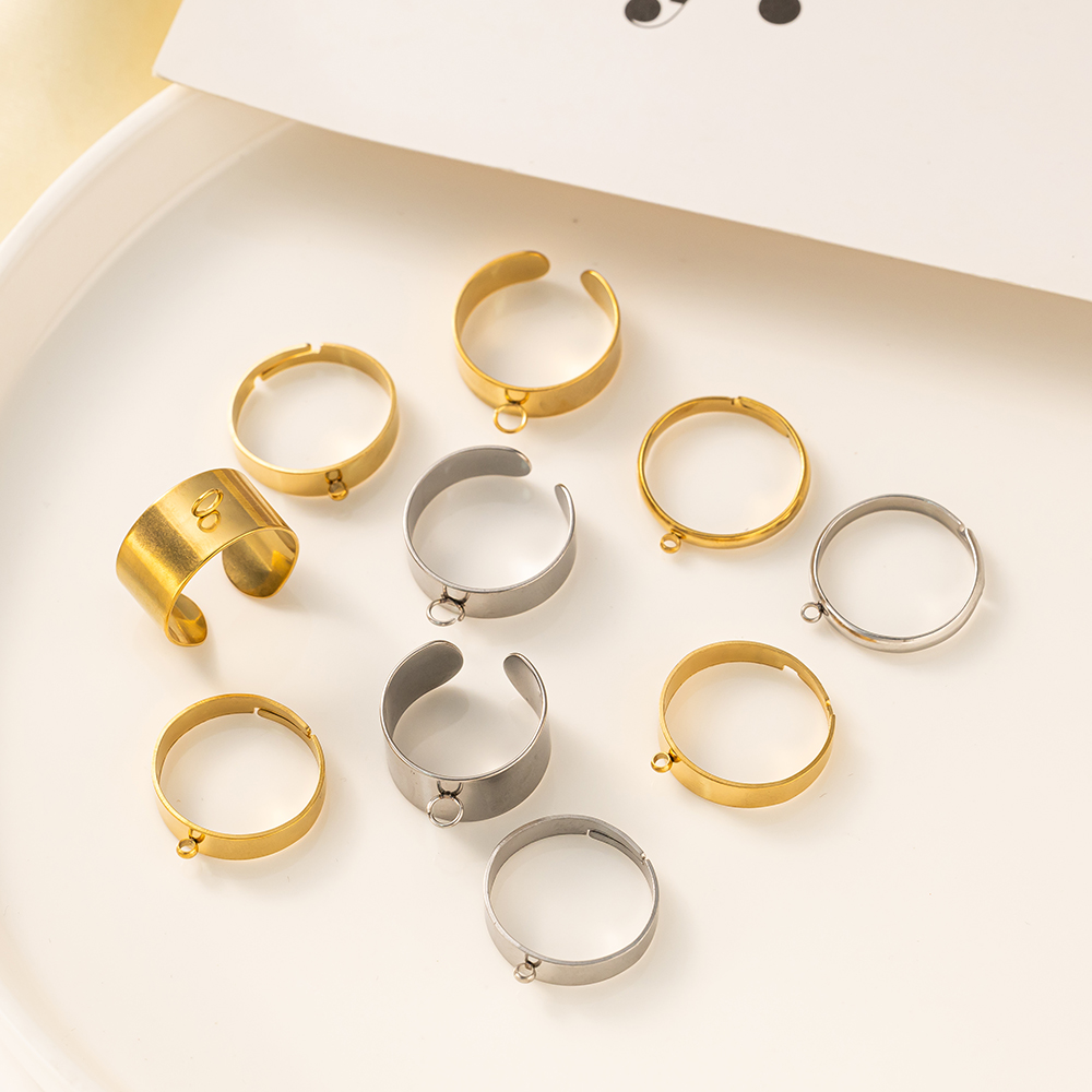 5 teile/los Edelstahl Gold Far – Women Accessories Pack Bewertung und Preis