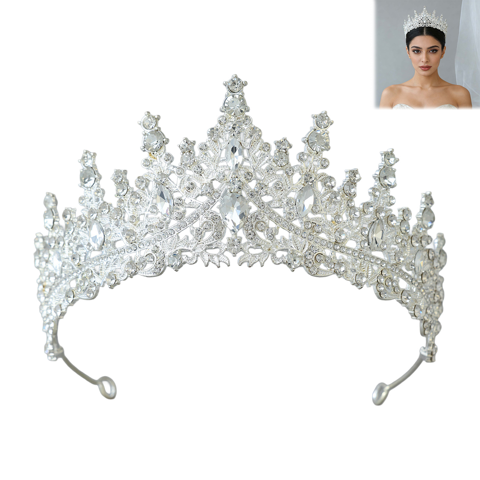Braut-Kopfschmuck Funkelnde St – Women'S Wedding Accessories Bewertung und Preis