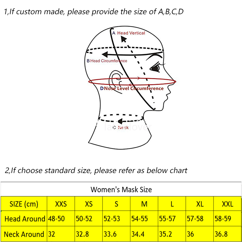 Latex Kapuze hinten Reißversch – Women'S Accessories Canada Bewertung und Preis