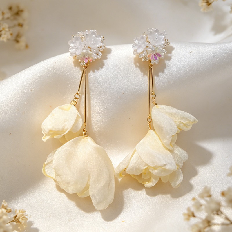 Neue modische Blumen-Quasten-O – Tassel Earrings Boho Bewertung und Preis