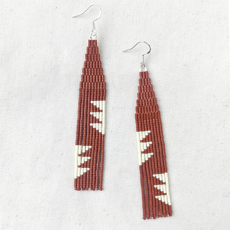 Perlenohrringe Quaste Blatt Sy – Tassel Earrings Boho Bewertung und Preis