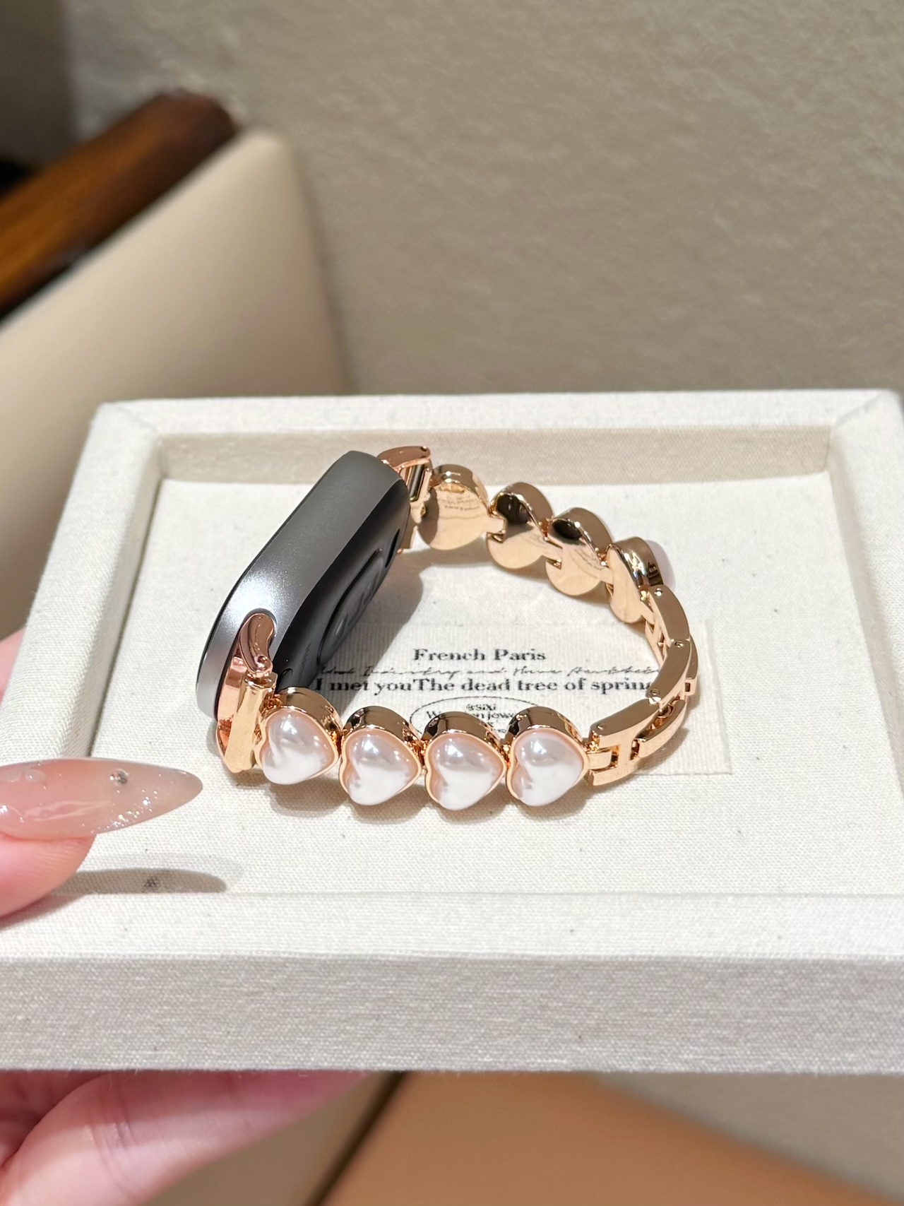 Süßes Perlenherz-Legierungsarm – Women'S Accessories To Wear With Watch Bewertung und Preis